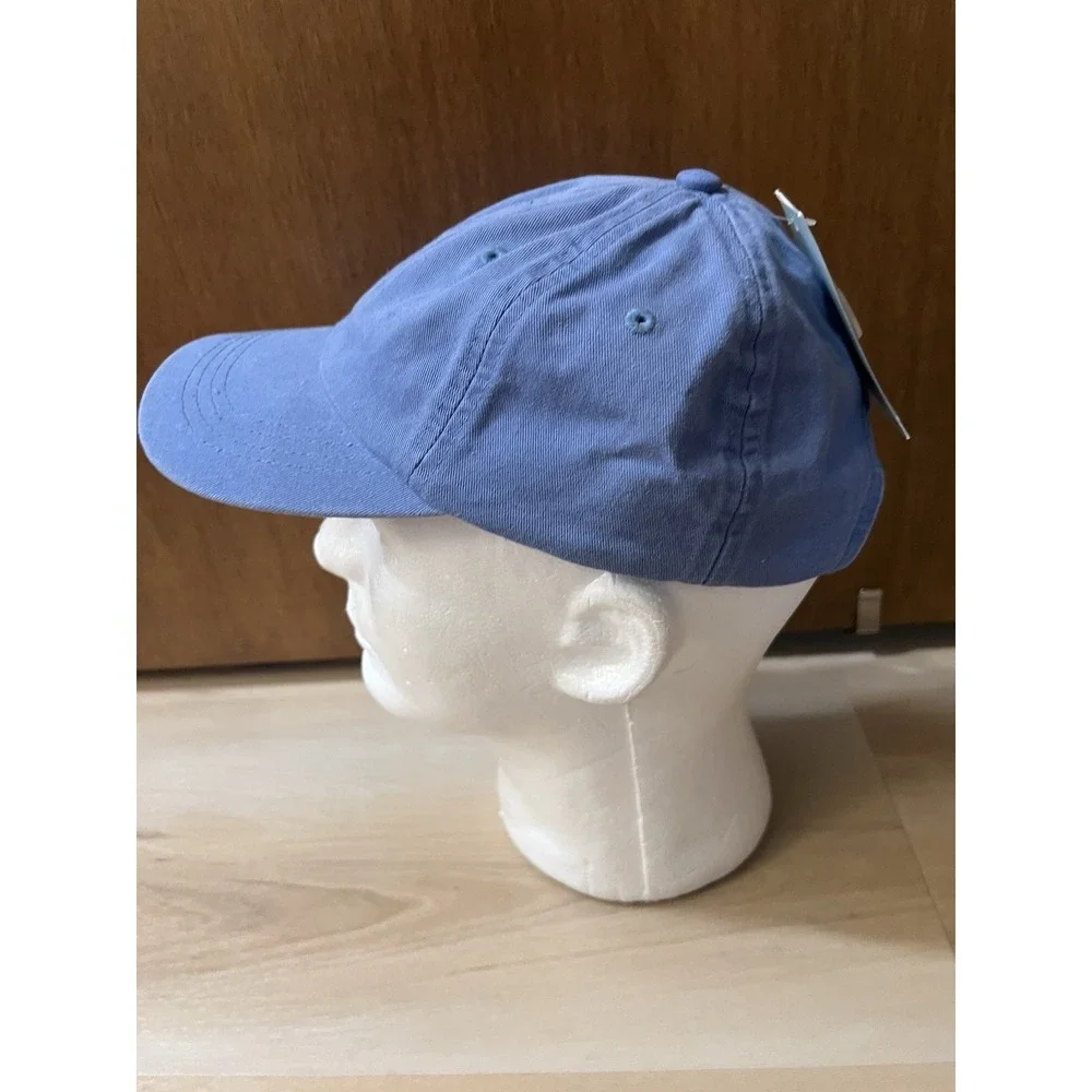 NWT DSG Girls Blue Washed Cotton Baseball Hat One Size Youth Kids‎
